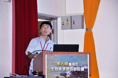 圖17、鍾智昕博士研究無人機高解析影像應用於森林蓄積量評估