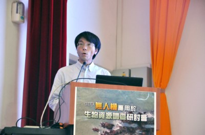 圖4、王豫煌博士針對社區及公民團體，積極推動無人載具操作、資料處理及共享課程