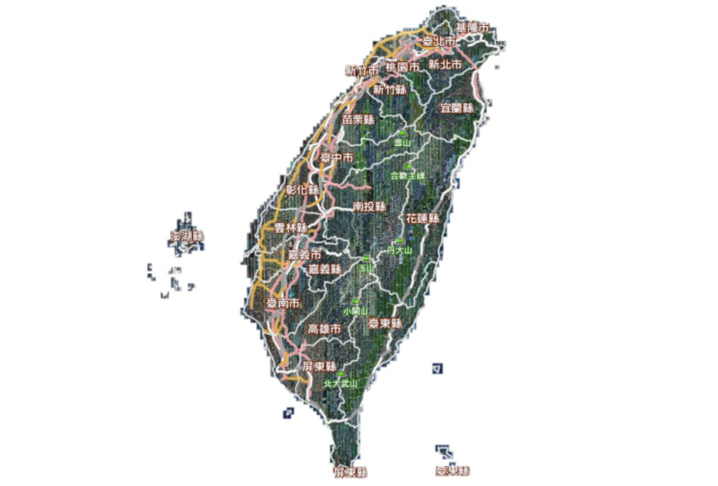 (1)航照全臺鑲嵌正射影像