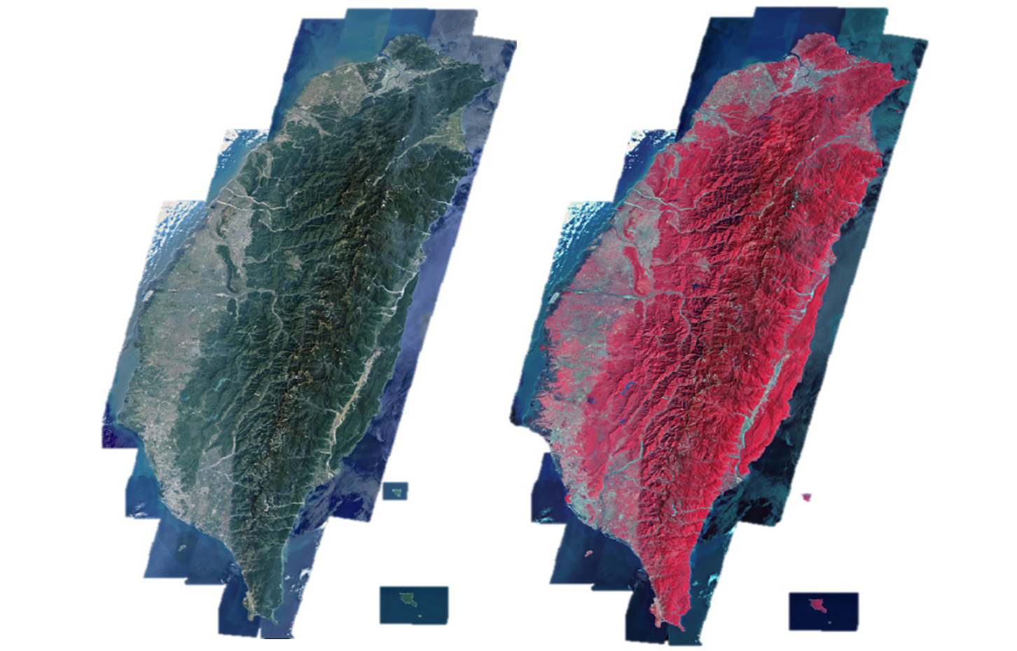(2)福衛全臺鑲嵌正射影像